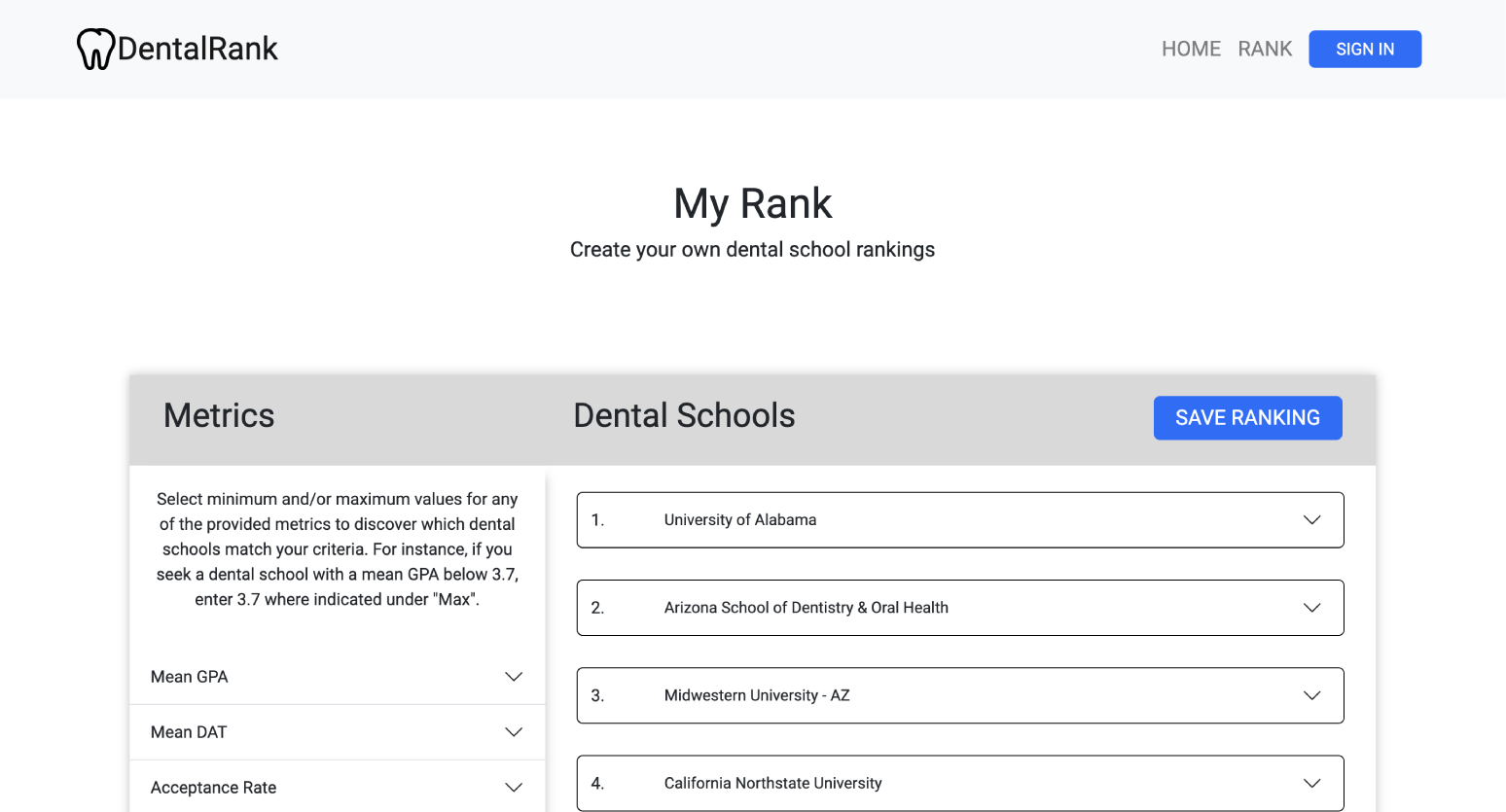 DentalRank.us